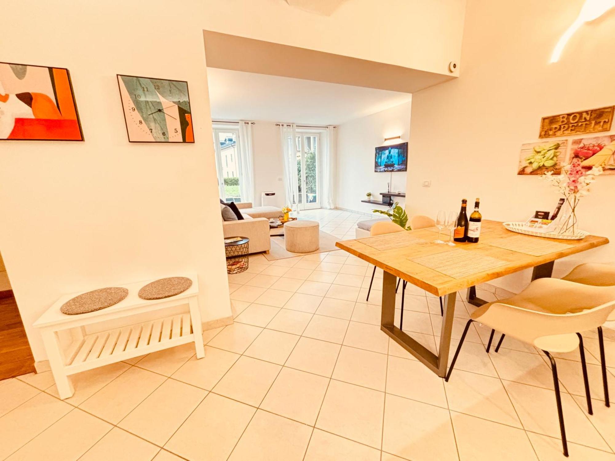Lago Villa Zen - Apartment With Jacuzzi, Panoramic Views Lenno Buitenkant foto
